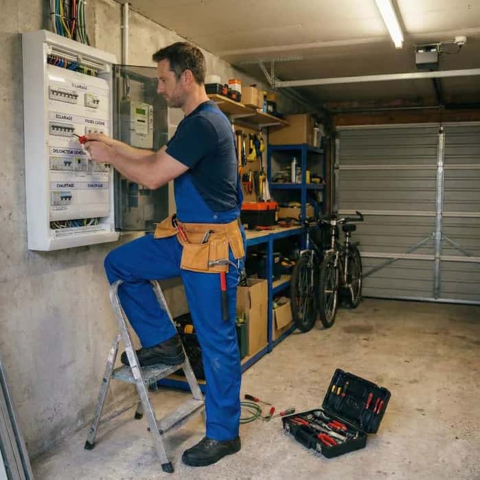 Illustration du service installation électrique neuve